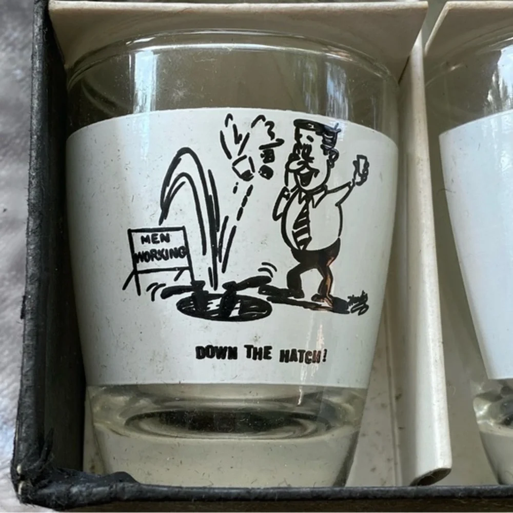 Vintage Anchor Hocking Shot Glasses